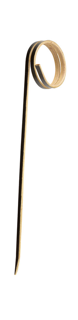 Bamboo Black Loop Skewer 3.5